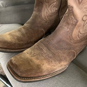 ARIAT 13D Heritage Hotshot Brown Cowboy Western square Toe Boots